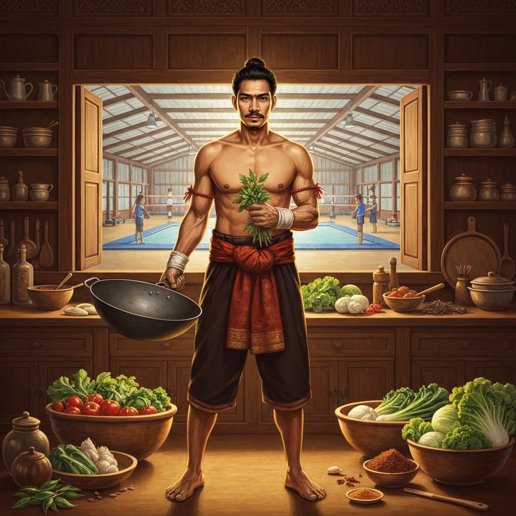 Thai chef and martial artist