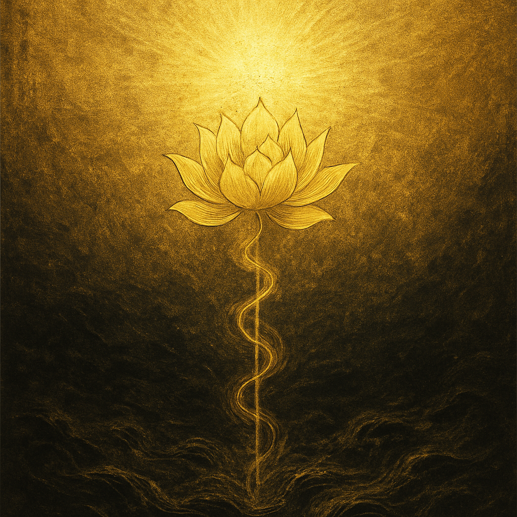 The Golden Flower - a soul returning to light